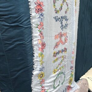 Floral Spring Scarf - Multicolor